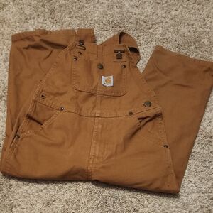 Carhartt Kids Cargo Overalls- Size 5